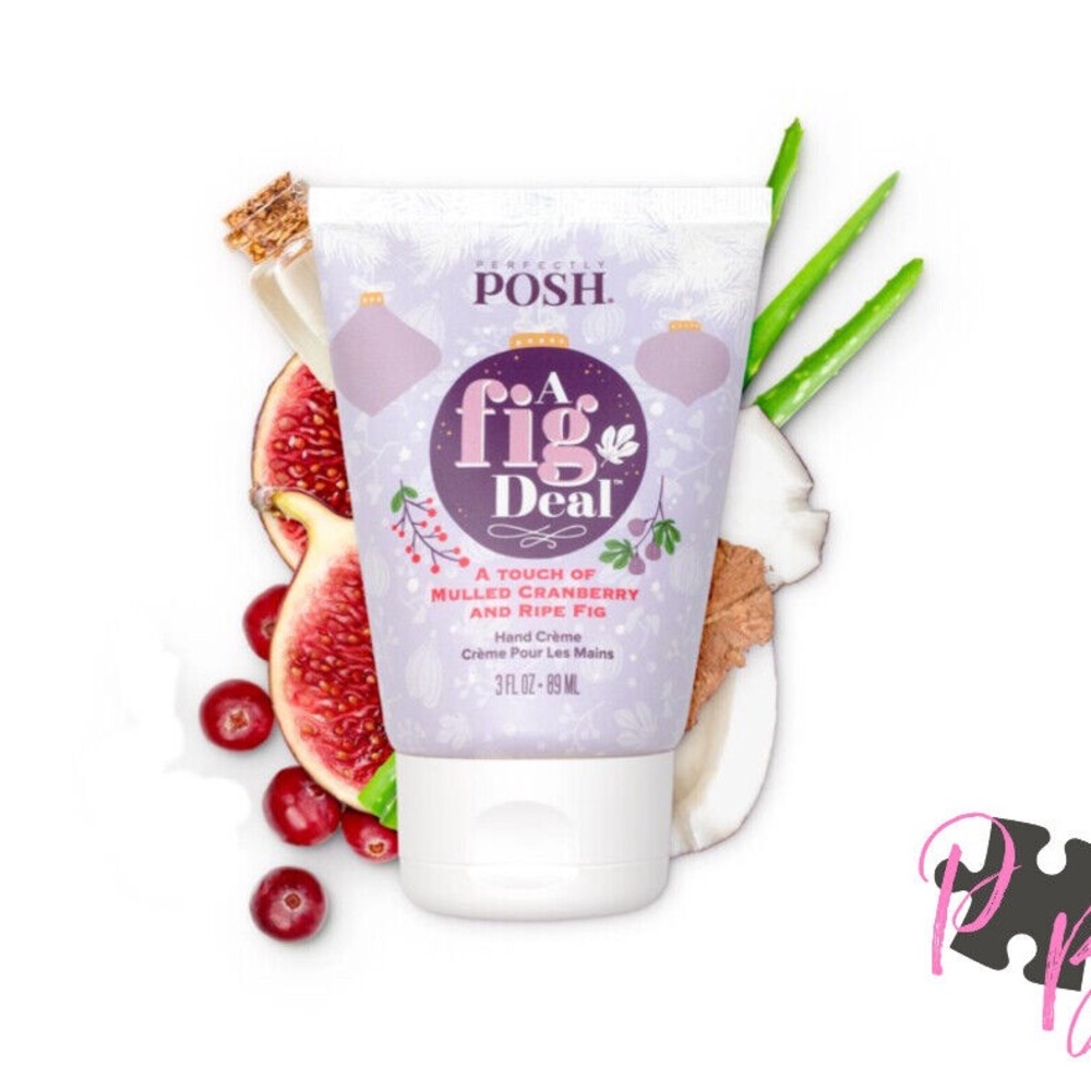 New Sealed Perfectly Posh A Fig Deal Big Fat Yummy Hand Crème